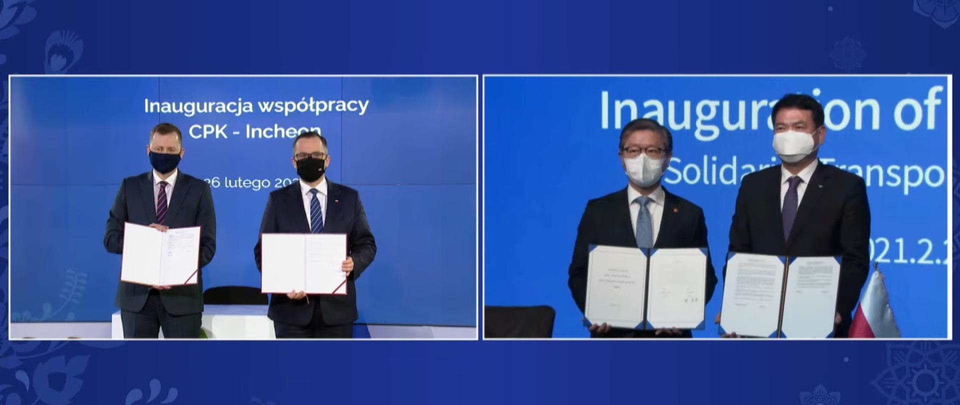 Inauguracja współpracy pomiędzy CPK i Incheon