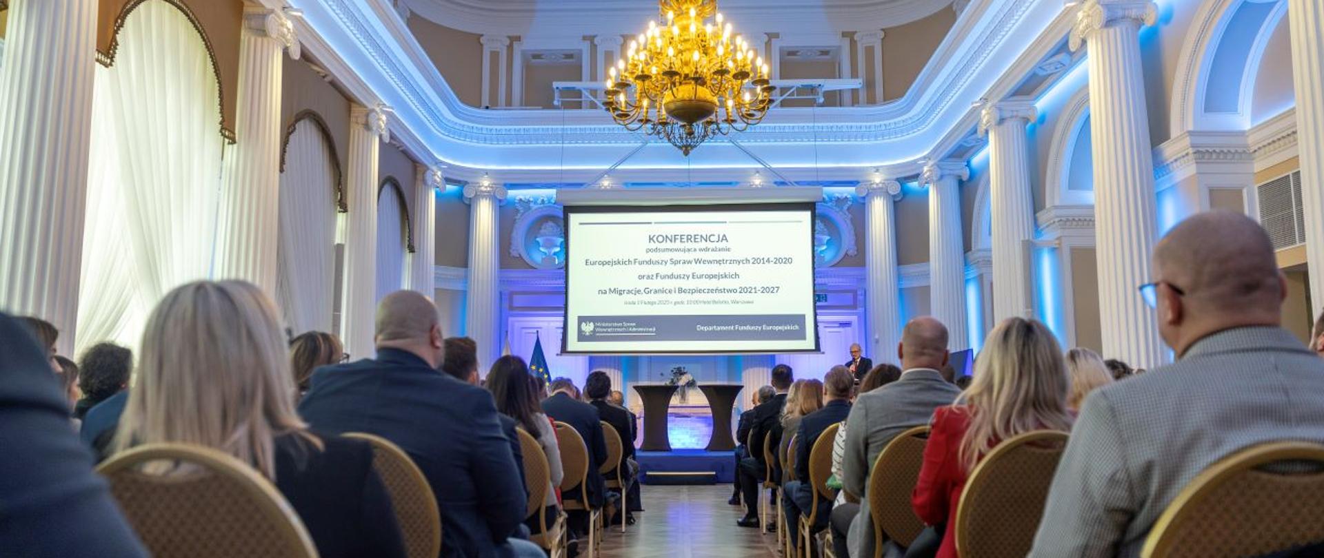 Konferencja podsumowująca wdrażanie Europejskich Funduszy Spraw Wewnętrznych 2014-2020 oraz stan prac nad Funduszami Europejskimi na Migracje, Granice i Bezpieczeństwo 2021-2027