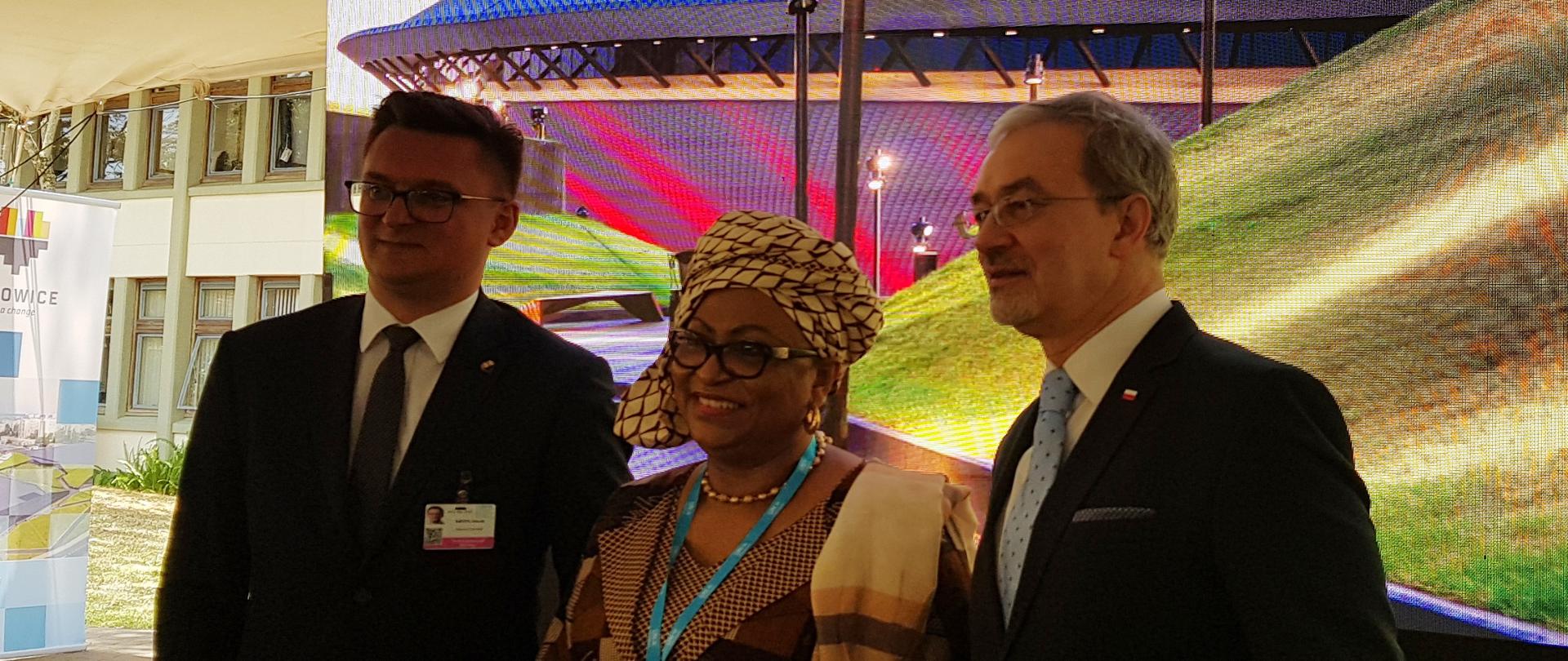 Minister Jerzy Kwieciński na sesji UNEA