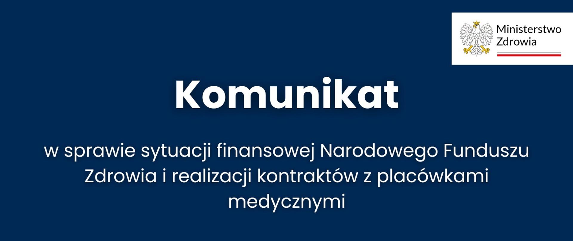 Komunikat NFZ