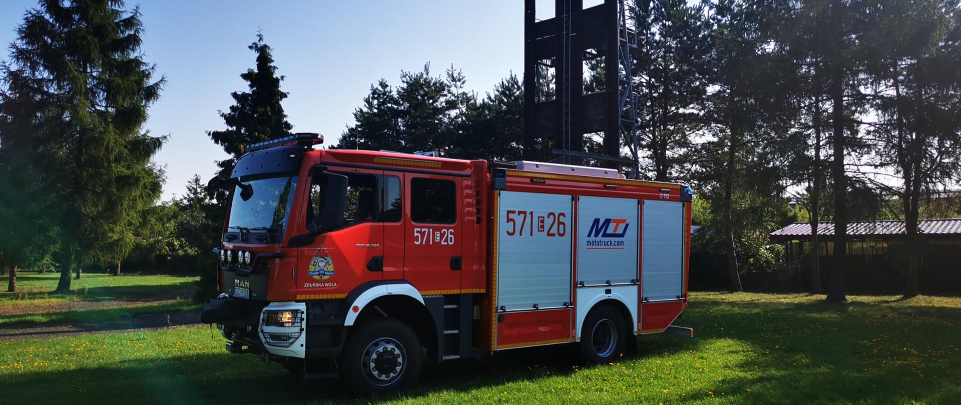 Nowy GCBA 5/42 w JRG PSP w Zduńskiej Woli