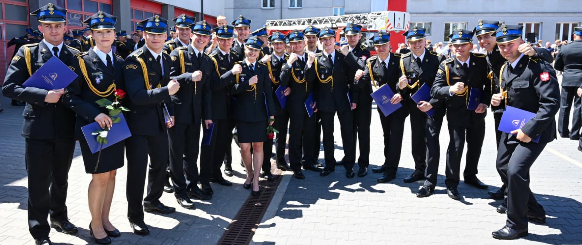 Promocja absolwentów Szkoły Aspirantów PSP w Poznaniu
