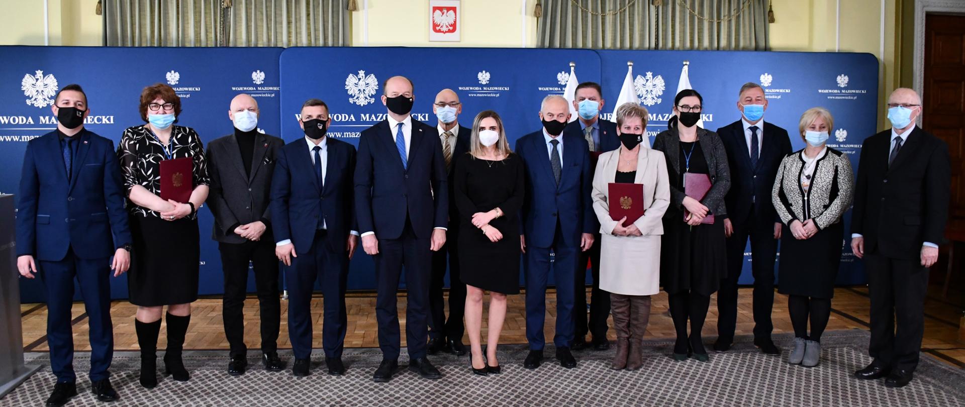 Uroczystość podpisania umów w ramach Rządowego Funduszu Rozwoju Dróg