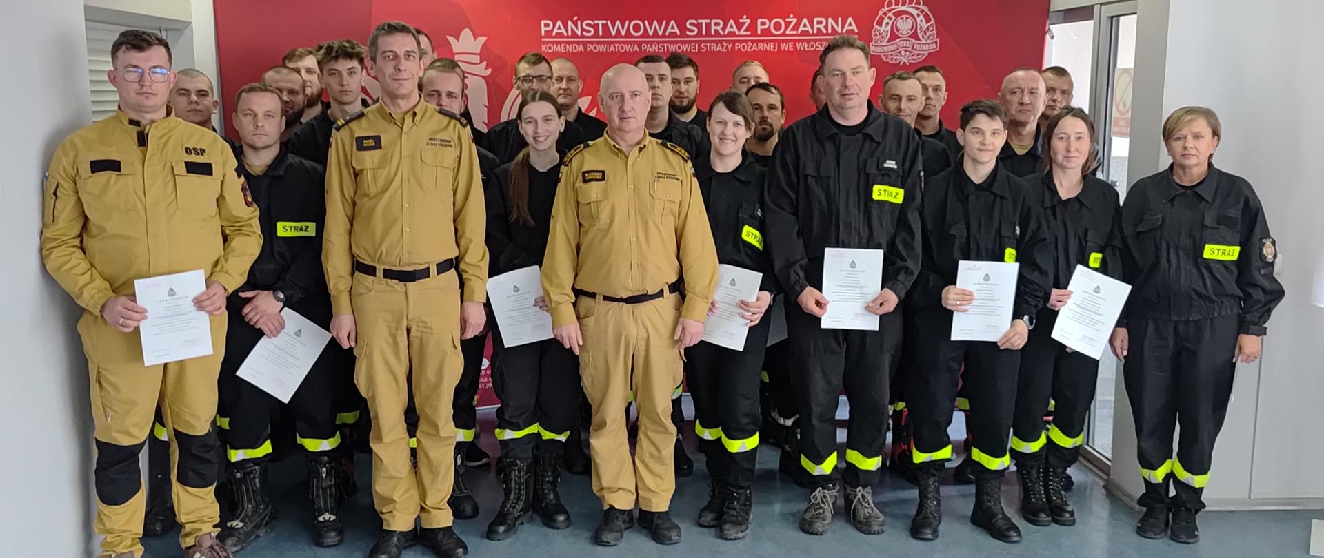 Zakończenie szkolenia i wręczenie zaświadczeń