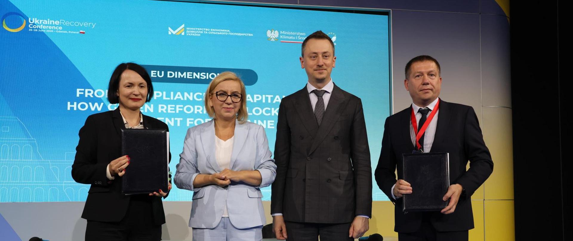 Odbywająca się w Gdańsku międzynarodowa konferencja dotycząca odbudowy Ukrainy „Ukraine Recovery Conference”