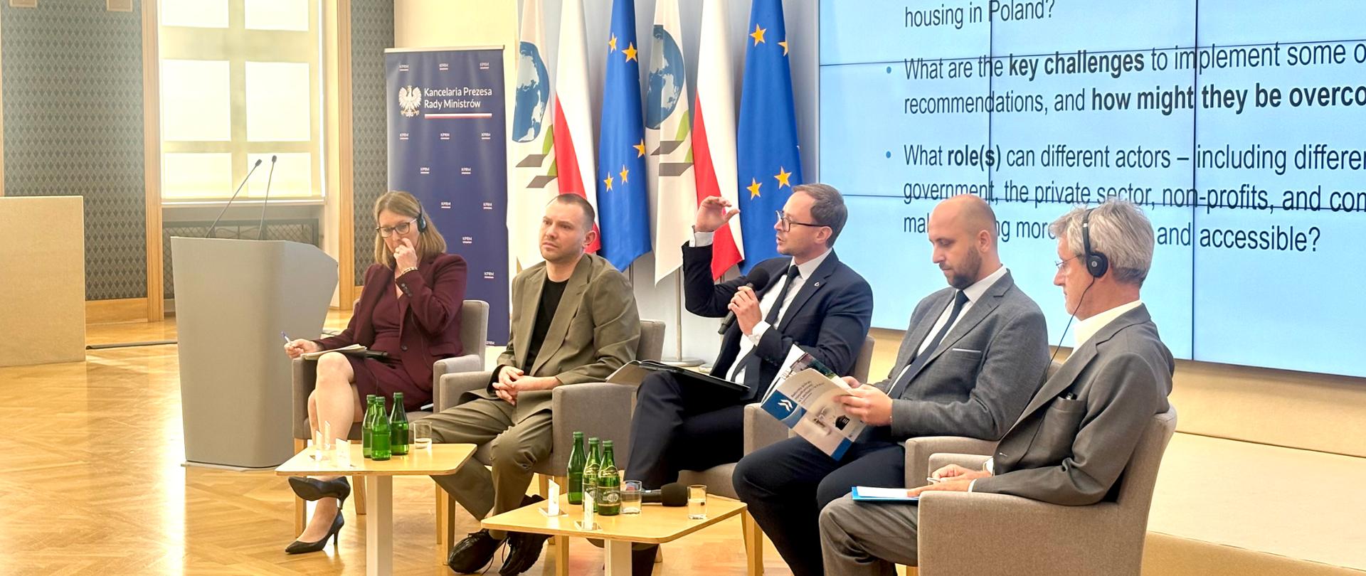 Zastępca Prezesa KZN Adam Czerniak w dyskusji