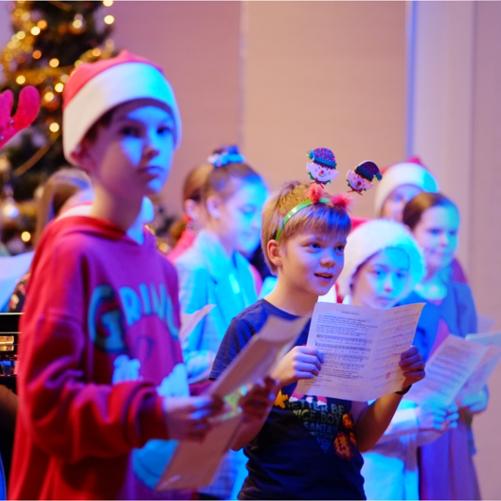 Zdjęcie przedstawia Chór PSM I st.