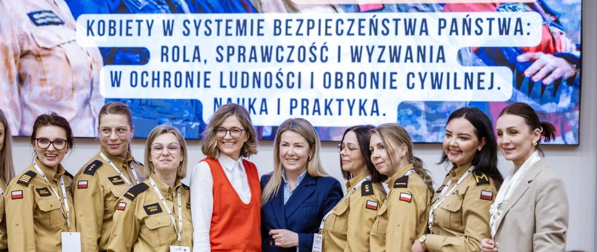 Konferencja "Kobiety w systemie bezpieczeństwa państwa"