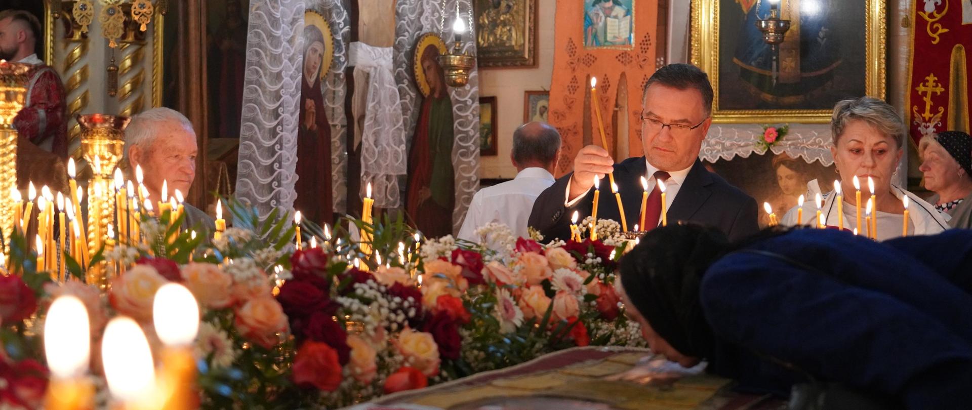 Uroczystości w Parafii Prawosławnej pw. Ścięcia Głowy Św. Jana Chrzciciela w Szczytach – Dzięciołowie