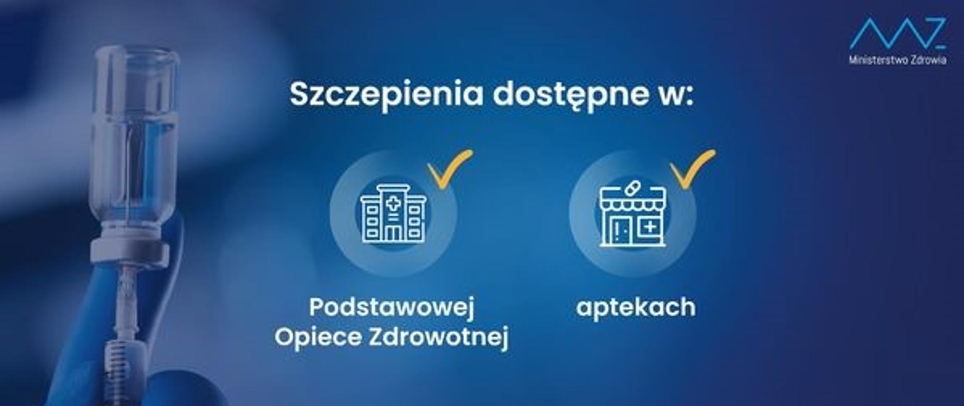 Grypa - szczepienia dostępne w POZ i aptekach