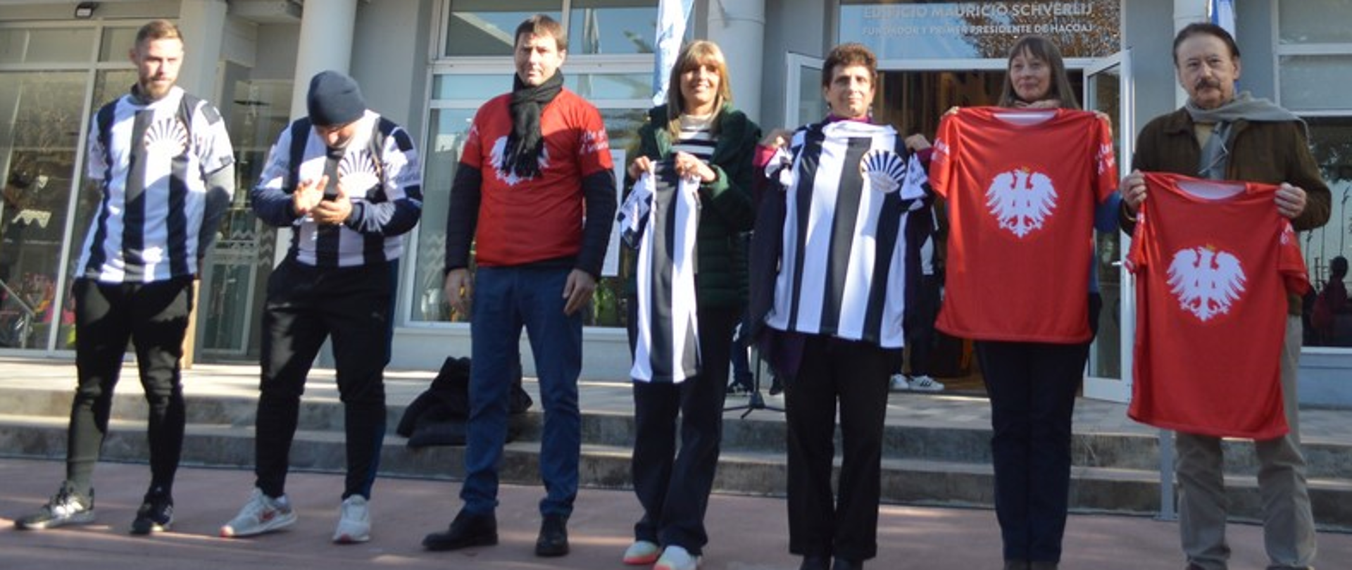 La comunidad polaca en Argentina y la diáspora judía en Argentina celebraron conjuntamente el centenario del primer gol de Polonia tras recuperar la independencia.