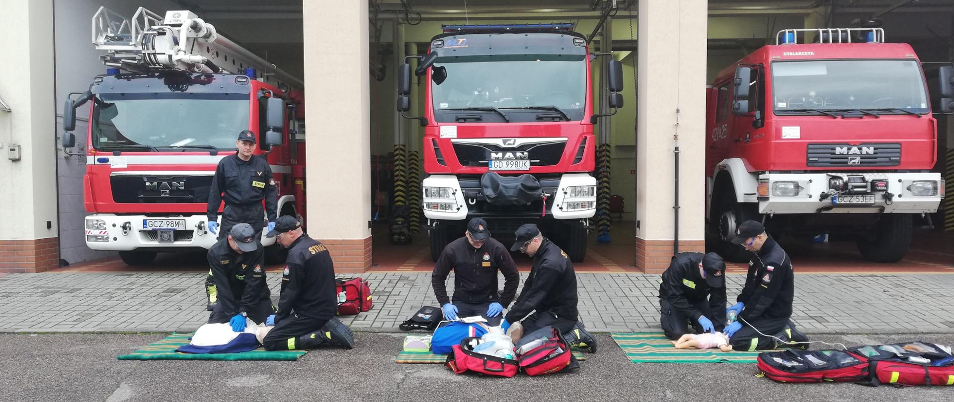 Strażacy JRG Człuchów włączają się w akcję Europejskiego Dnia Przywracania Czynności Serca