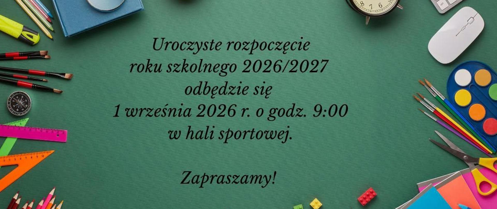 Rozpoczęcie roki