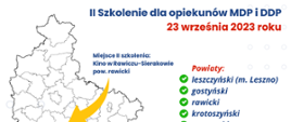 SZKOLENIE DLA OPIEKUNÓW MDP I DDP ORAZ OSÓB ZAINTERESOWANYCH