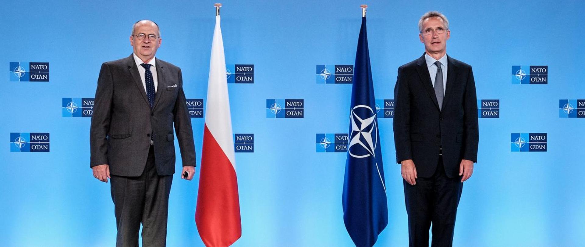 Minister Rau w Kwaterze Głównej NATO