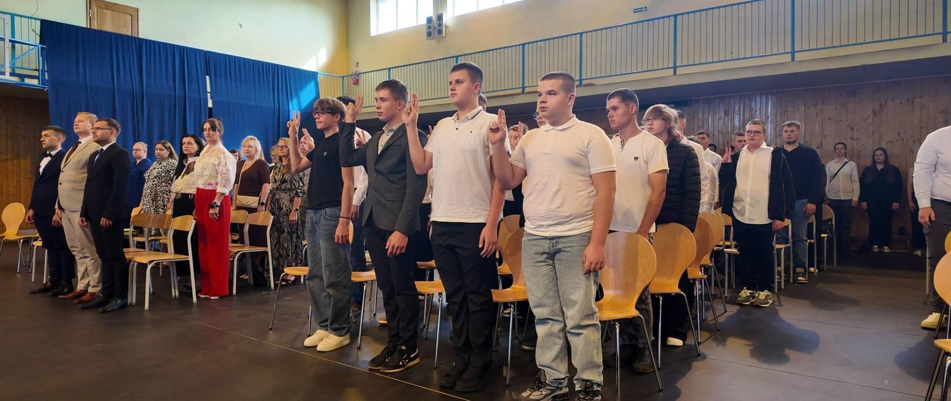 ślubowanie 1 klas