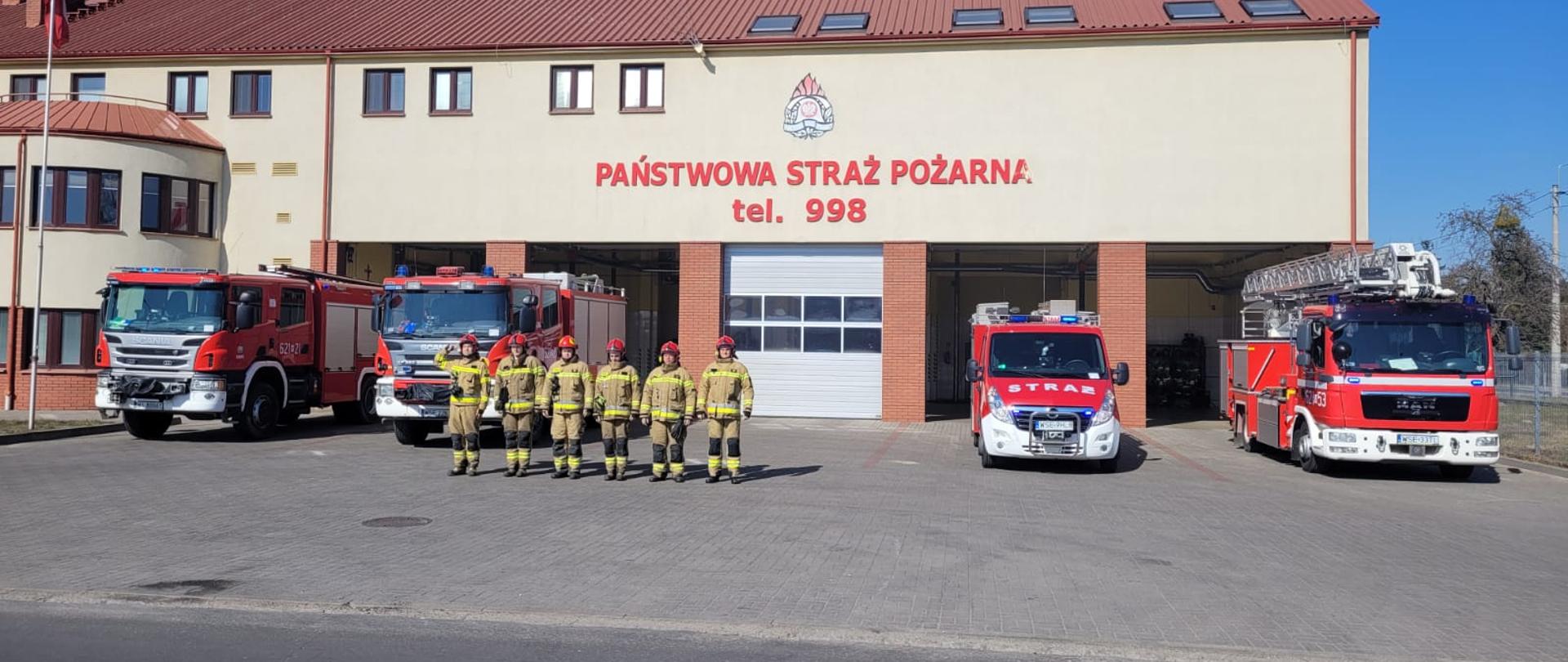 Minuta ciszy dla poległych strażaków z Ukrainy