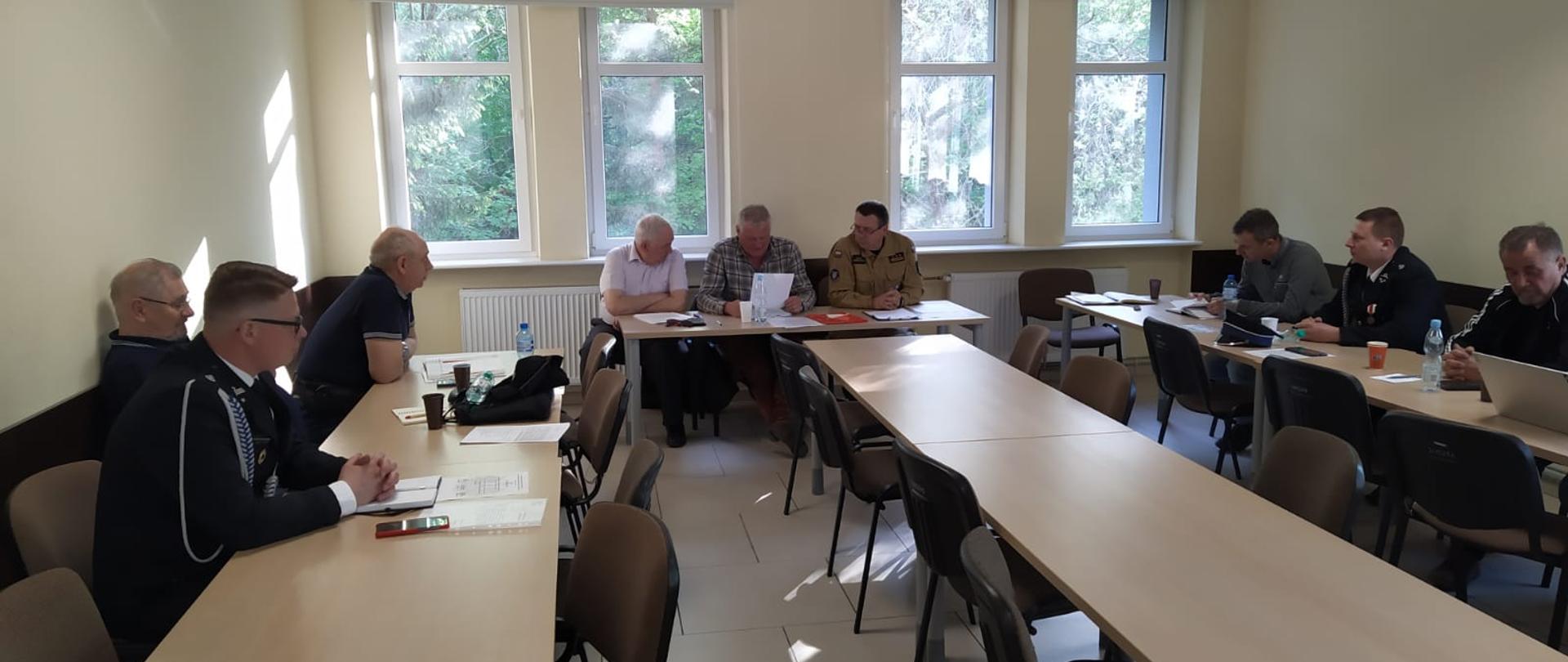 Zebranie prezydium zarządu powiatowego ZOSP RP 