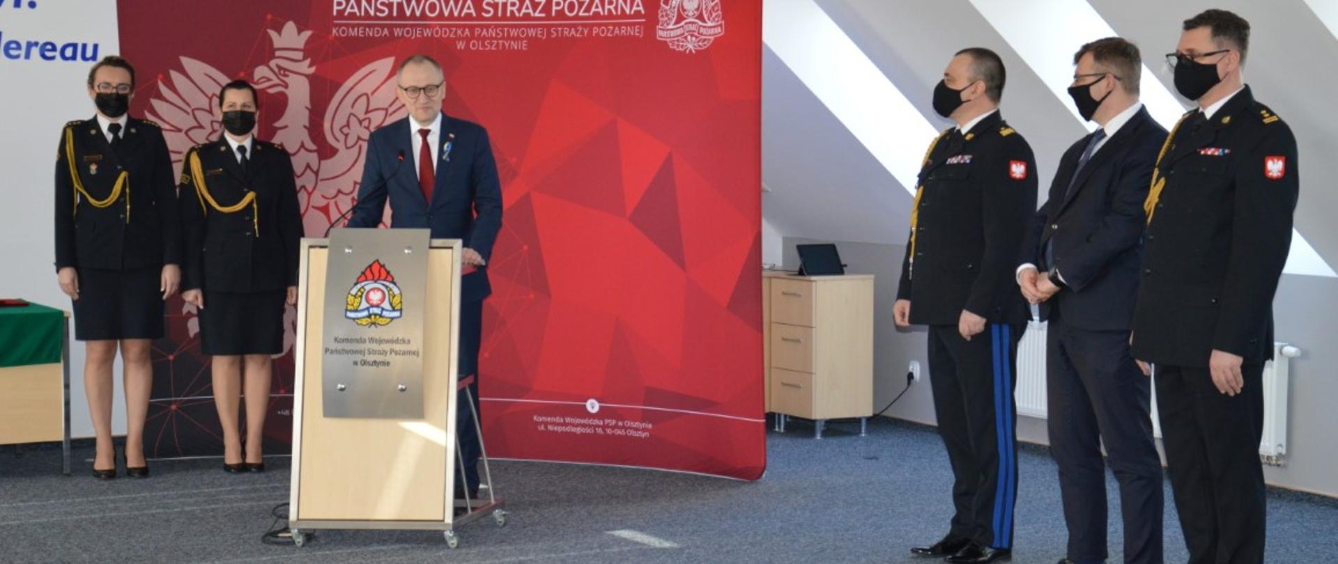 Wizyta Podsekretarza Stanu w MSWiA