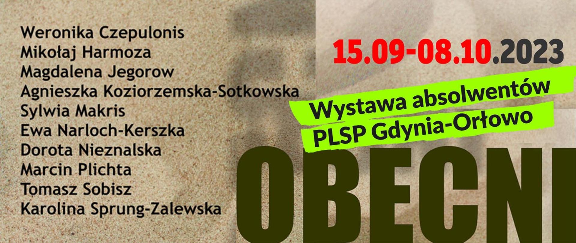 OBECNI - wystawa absolwentów PLSP w Gdyni