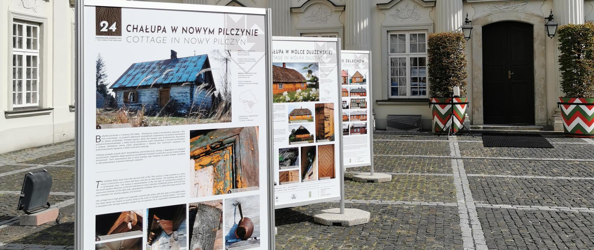 Wystawa „ZAPOMNIANE DZIEDZICTWO Architektura drewniana wsi i miasteczek południowo-wschodniego Mazowsza”