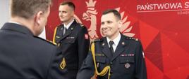 Przekazanie obowiązków służbowych Komendanta Powiatowego PSP