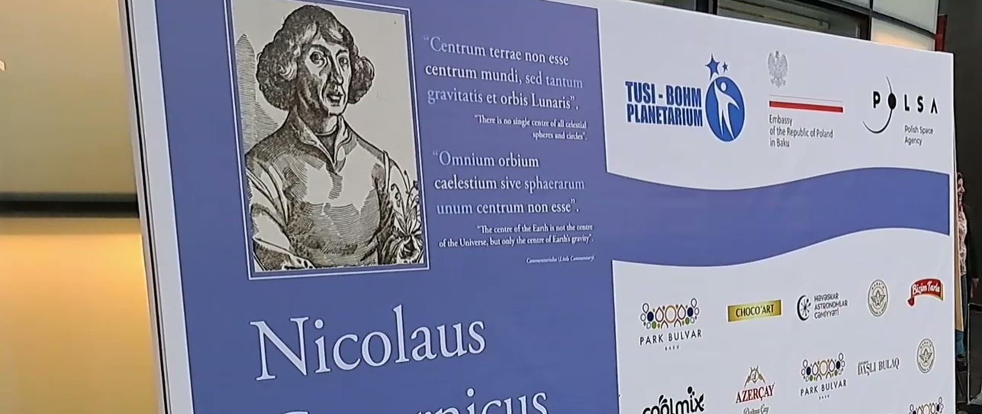 „Mikołaj Kopernik” – wernisaż wystawy z okazji kongresu IAC 2023 w Baku
