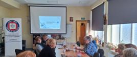 Spotkanie w ramach Europejskiego Tygodnia Szczepień 2026 oraz w ramach programu edukacyjnego "Senior w roli głównej" - Klubu "Senior+" w Cedrach Wielki