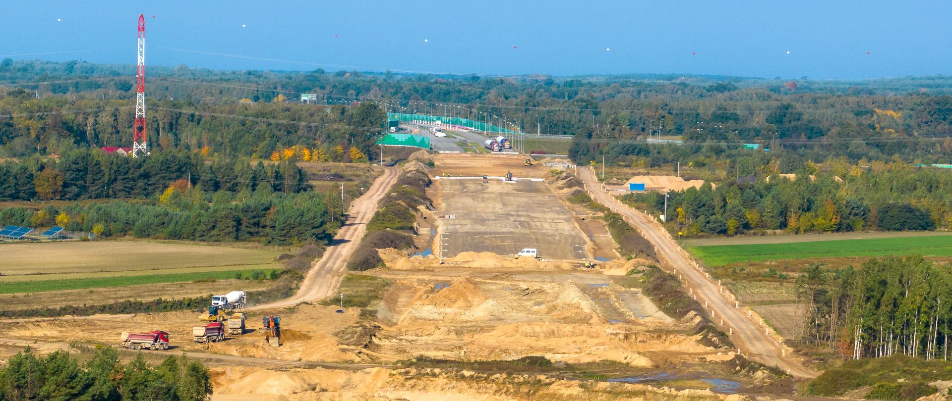 Budowa A2 Kałuszyn - Groszki