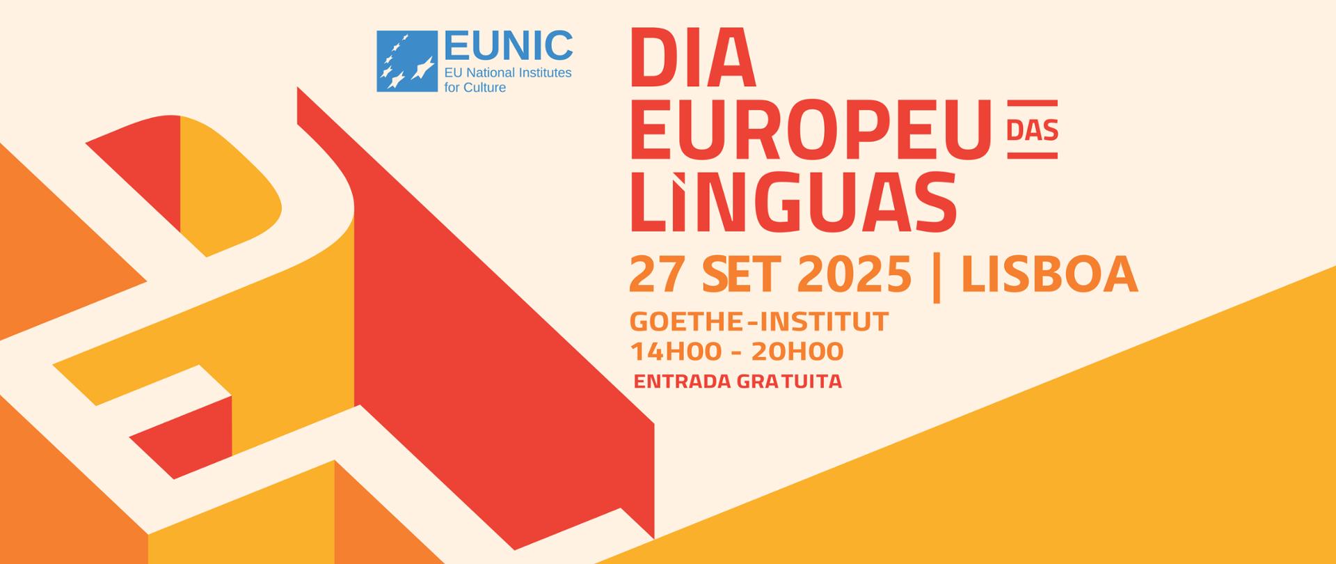 Logotipo do Dia Europeu das Línguas 2025