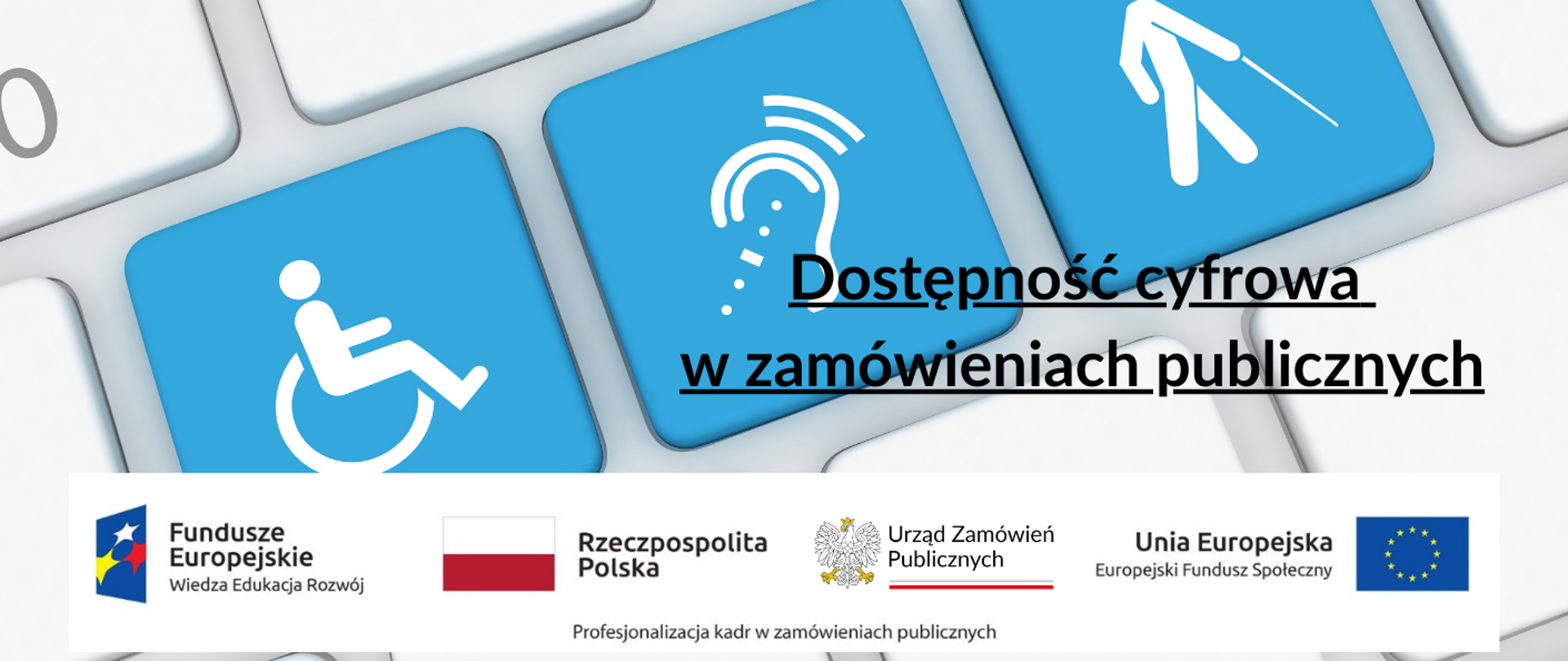 Dostępność cyfrowa w zamówieniach publicznych