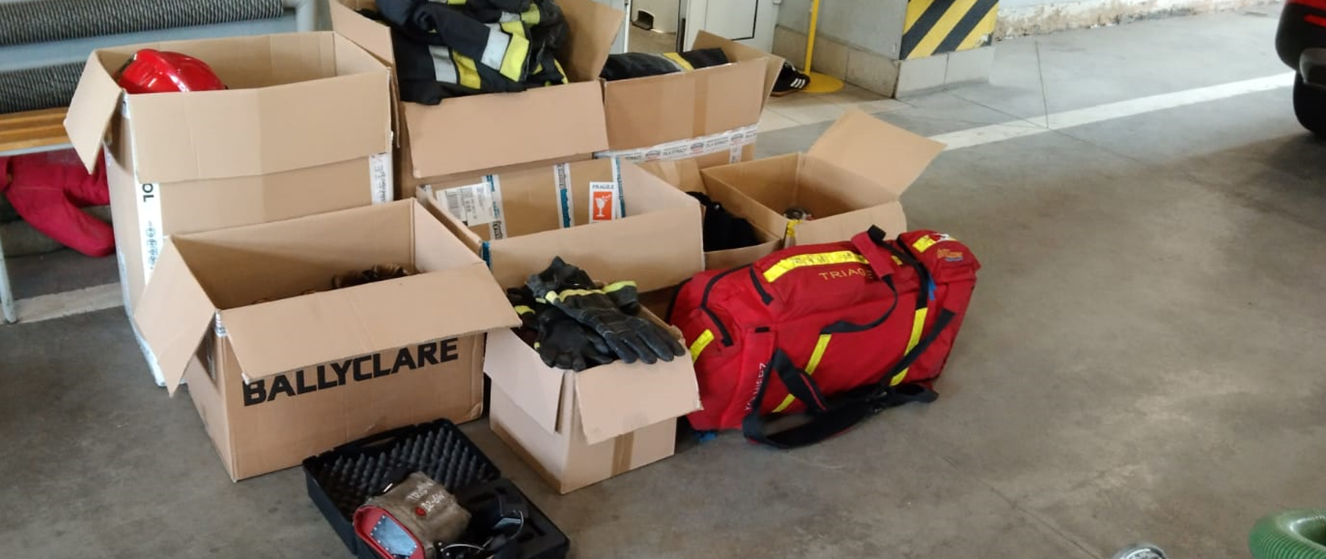 Dzierżoniowscy strażacy pomagają strażakom na Ukrainie