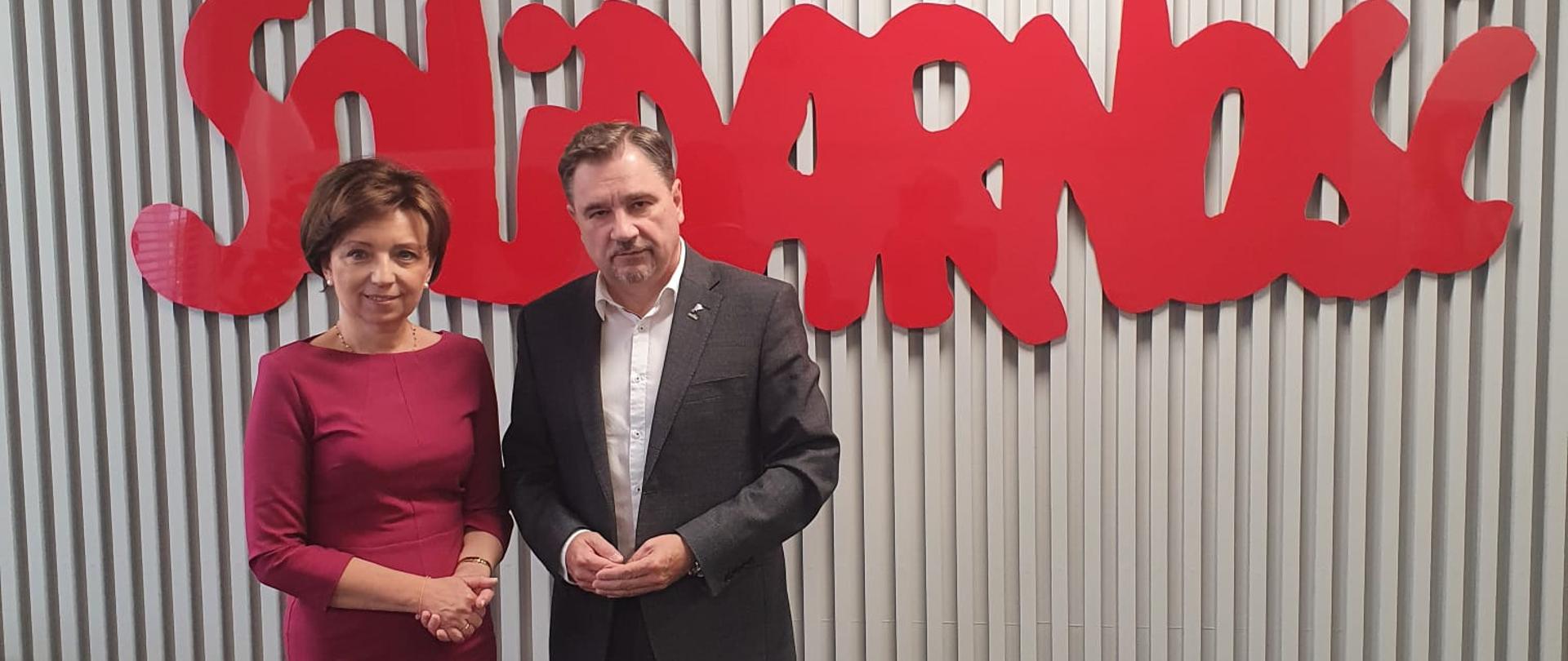 Spotkanie_min_M_Maląg_z_przewodniczącym_NSZZ_Solidarność