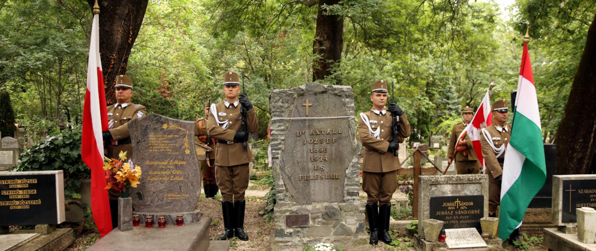 Uroczystości na cmentarzu Farkasrét w Budapeszcie (1 września 2023)