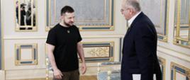 Spotkanie przewodniczącego OBWE z prezydentem Ukrainy Wołodymyrem Zełenskim 