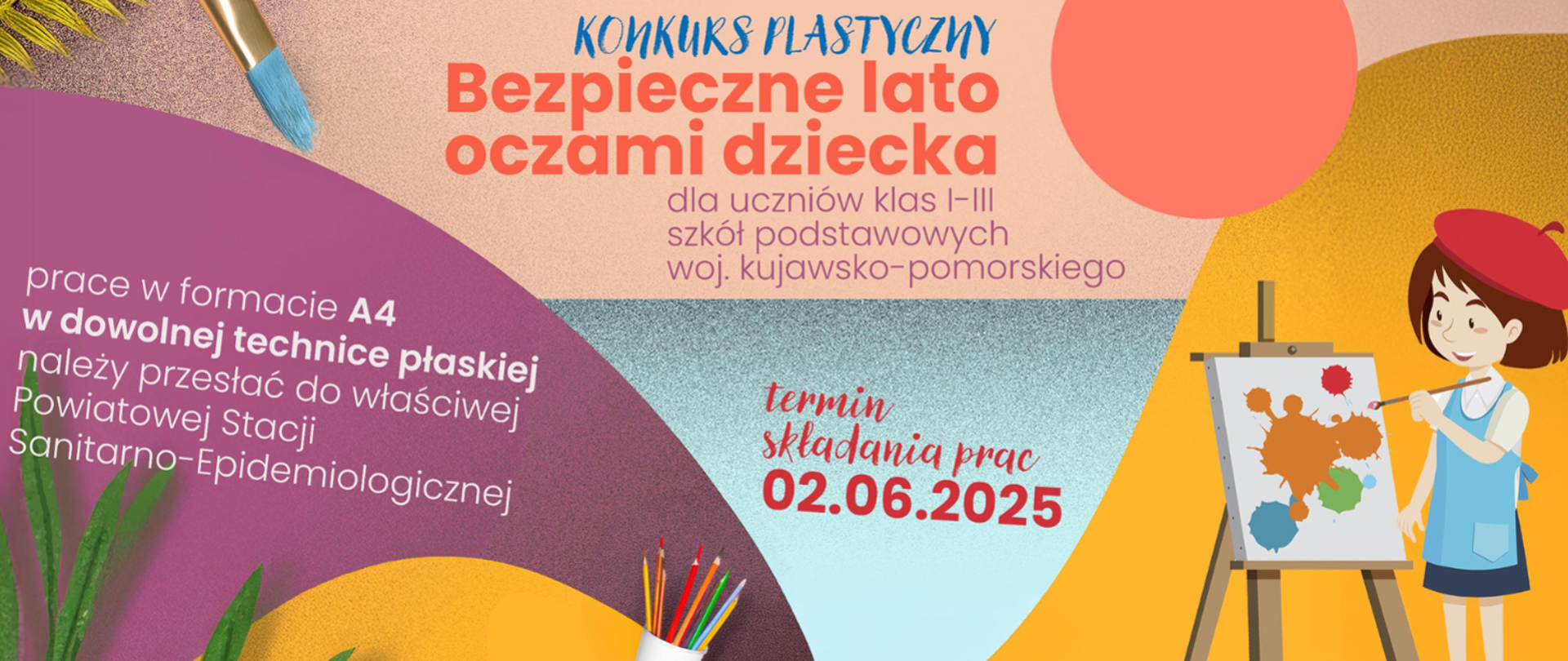 Bezpieczne lato oczami dziecka - konkurs