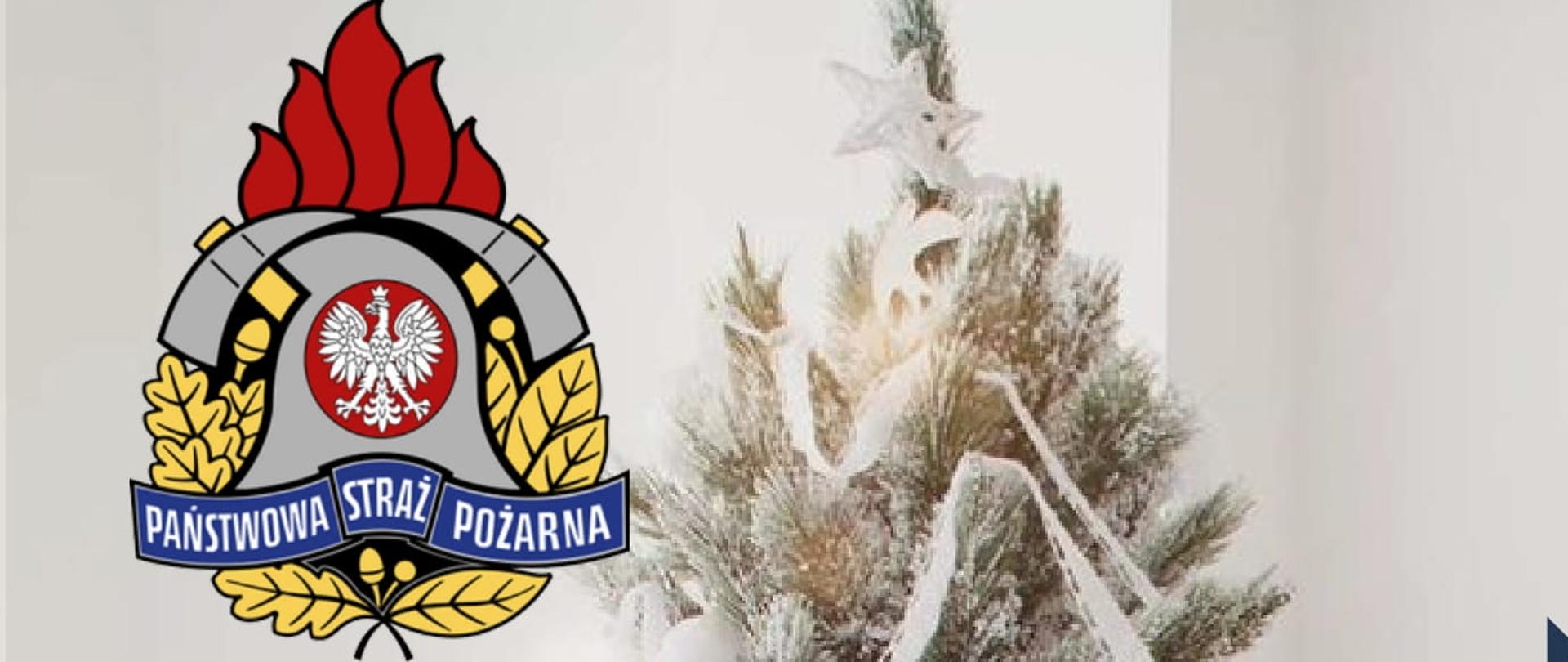 Na zdjęciu życzenia świąteczne