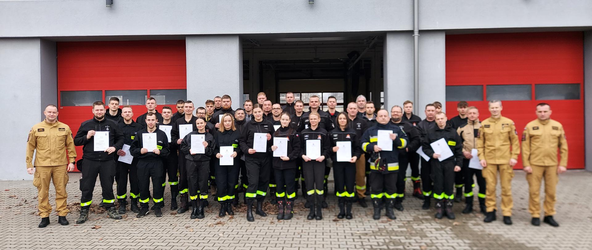 Zakończenie Szkolenia Podstawowego Strażaków Ratowników OSP