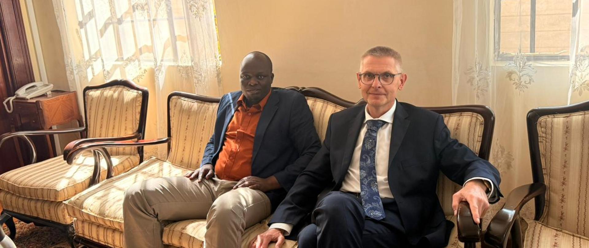 Wizyta wicegubernatora hrabstwa Narok