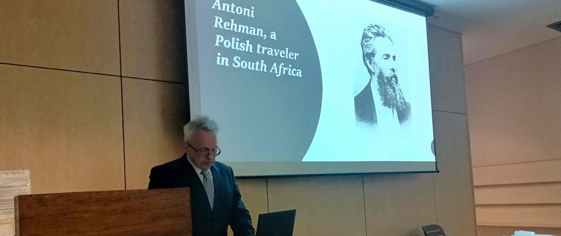 Pierwsze wydanie wspomnień Antoniego Rehmana w RPA w języku angielskim