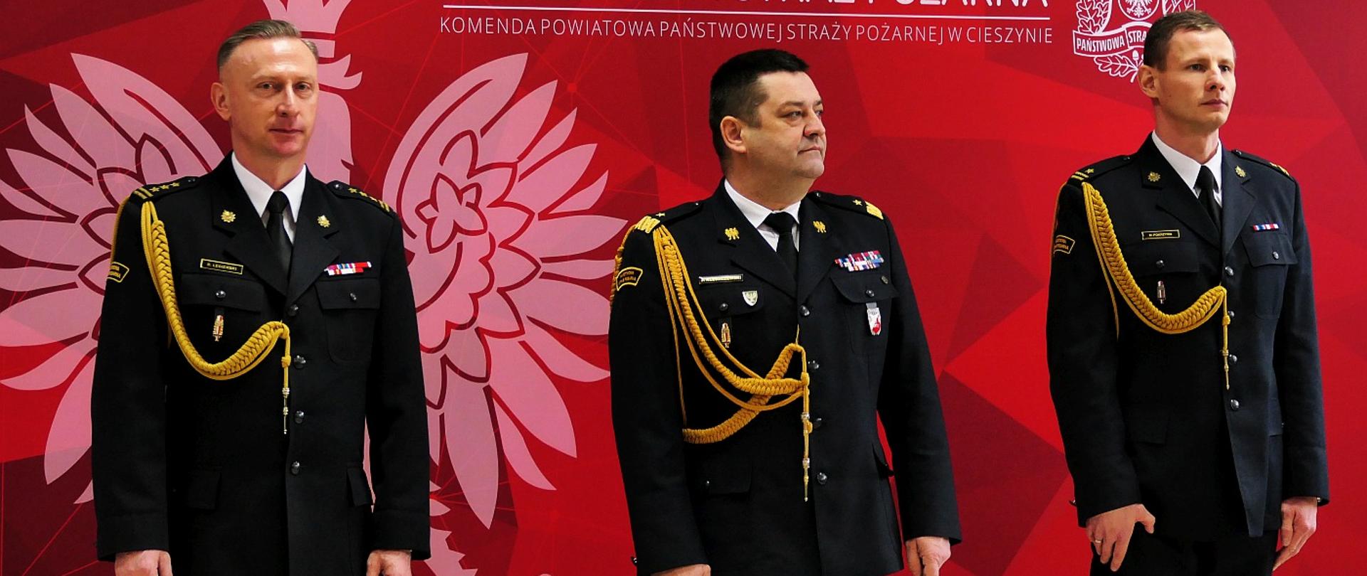 Zmiana na stanowisku Komendanta Powiatowego PSP w Cieszynie