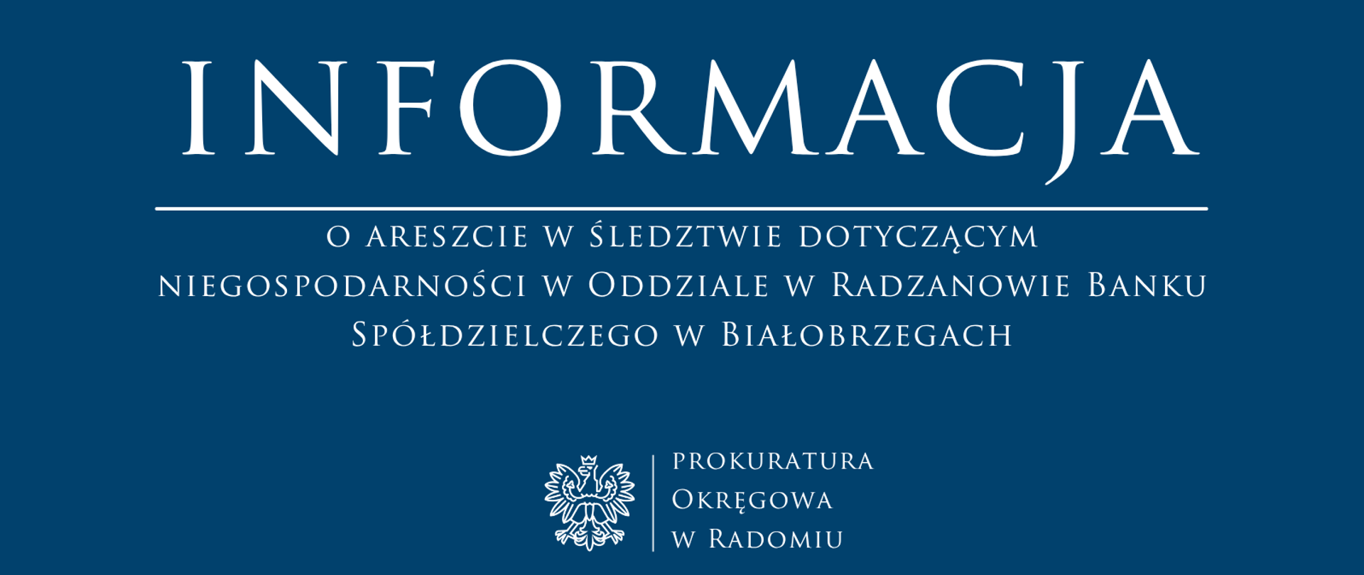 Bank w Radzanowie