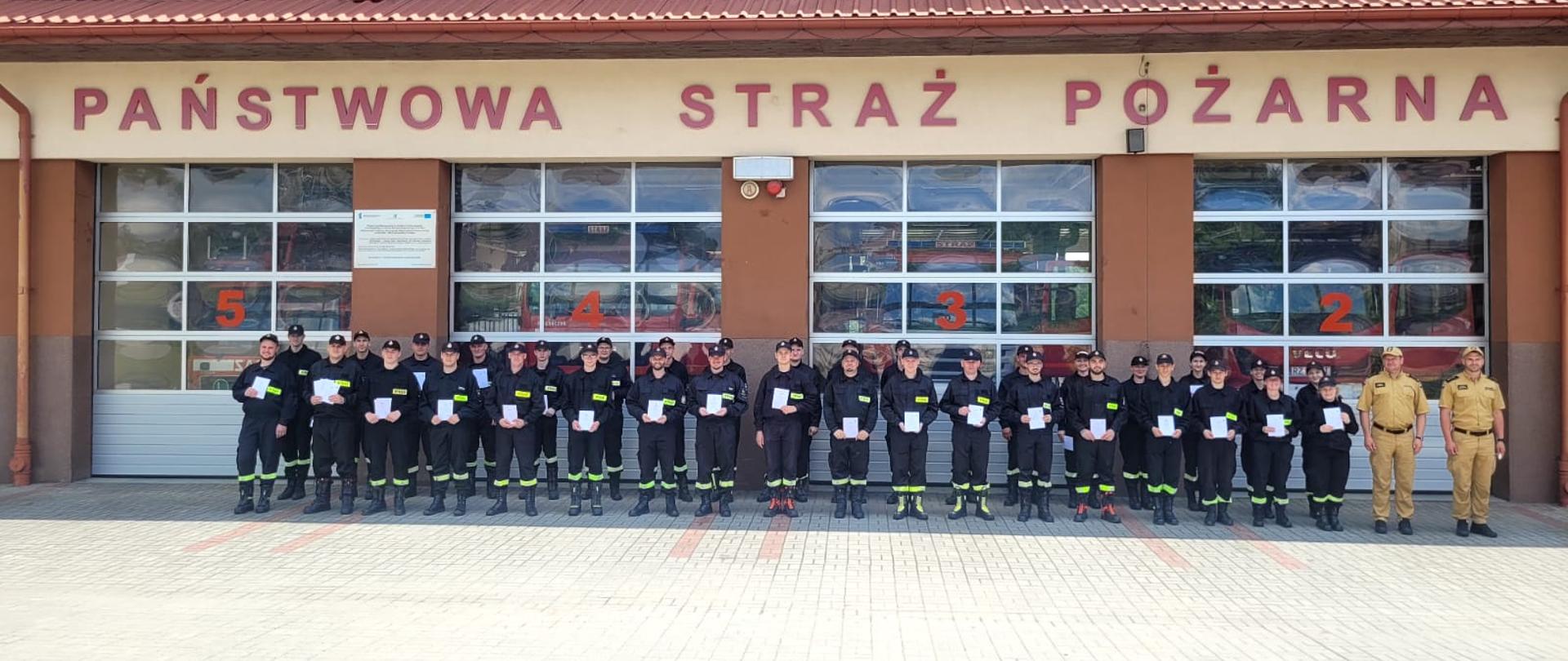 Zakończenie Szkolenia Podstawowego Strażaka Ratownika OSP 