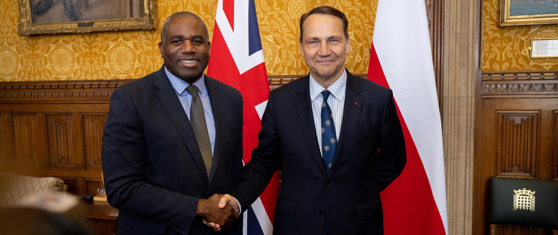 Wizyta szefa polskiej dyplomacji w Londynie 