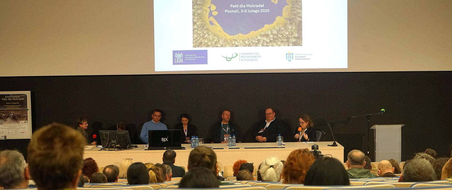 Dyskusja podsumowująca konferencję pn. "Pakt dla mokradeł", fot. Wody Polskie