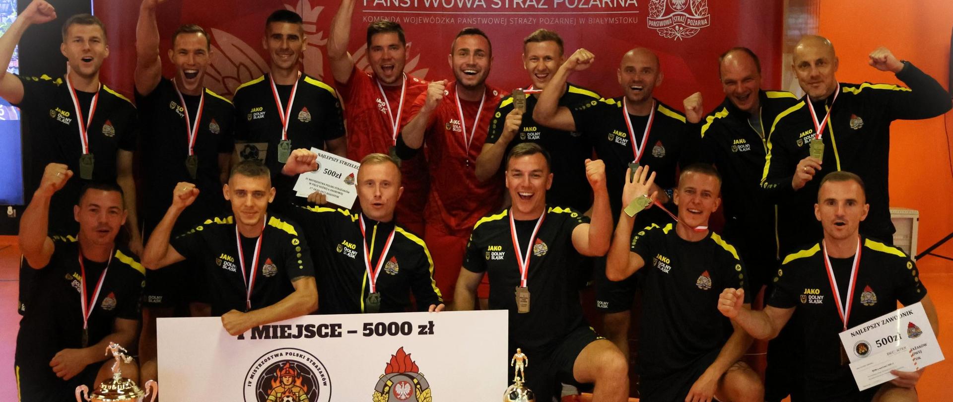 Dolny Śląsk mistrzem na IV Mistrzostwach Polski Strażaków w Piłce Nożnej 6-osobowej