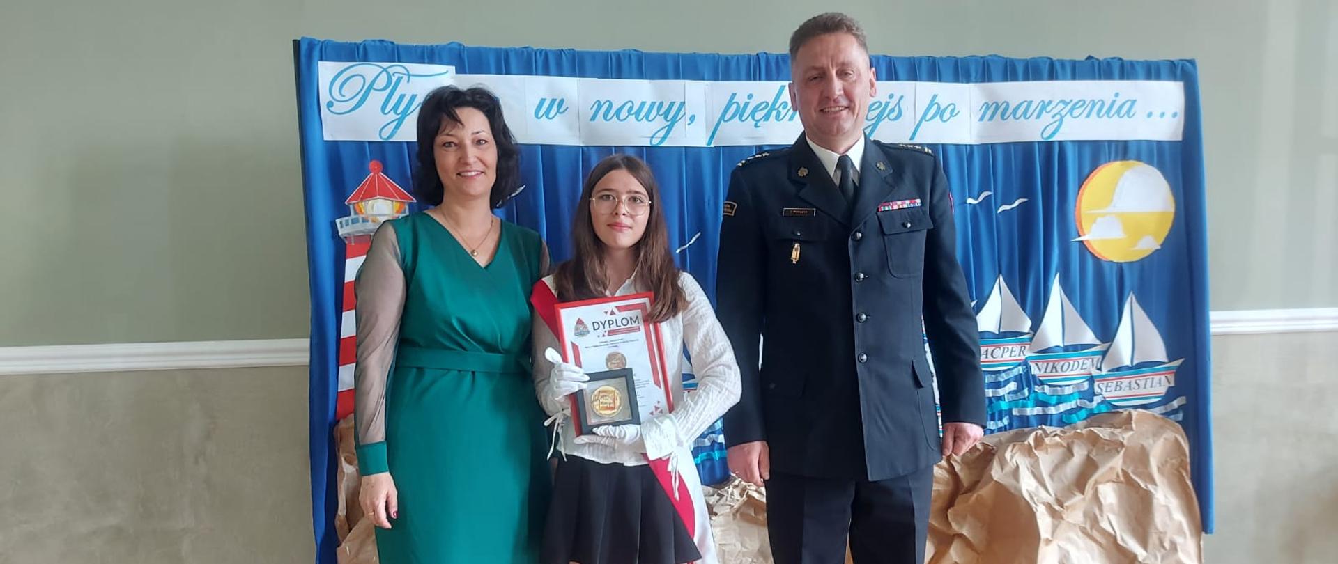 Na zdjęciu uczestnicy uroczystości