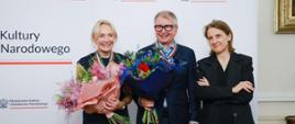 Anna Woźniak-Starak i Jerzy Starak odznaczeni Złotym Medalem „Zasłużony Kulturze Gloria Artis”, fot. Danuta Matloch/MKiDN