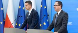 Konferencja prasowa Ministra Adama Szłapki i Ministra Miłosza Motyki