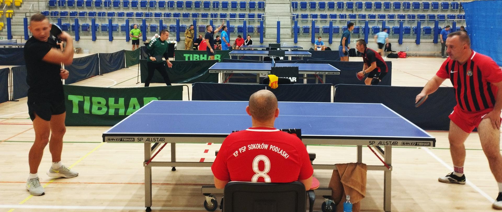 Finał XVII Mistrzostw Województwa Mazowieckiego Strażaków w Tenisie Stołowym